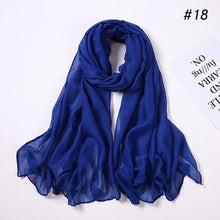Load image into Gallery viewer, New Fashion Soft Cotton Elegant Viscose Scarf Ladies Scarf Shawls Lightweight Elegant Wraps  Muslim Hijab scarf scarves For Women
