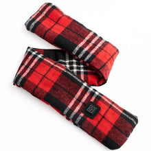 Load image into Gallery viewer, New Fashion Winter USB Heated Scarf Unisex Neck Warmer Neckerchief Winter Rechargeable Heating Elegant Scarf Neck Heating Pad Lightweight Shawl To Keep Your Neck Warm Shawl For Women
