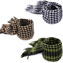Load image into Gallery viewer, New Fashionable Men's Lightweight Square Outdoor Shawl Military Arab Tactical Desert Army Scarf

