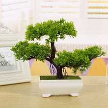 Load image into Gallery viewer, New Festival Potted  Simulation Decorative Bonsai Home Office Pine Tree Gift Ornament Lifelike Accessory Artificial Bonsai Artificial Bonsai Tree Fake  Greenery for Home Office Desk Wall Book Shelf Decor Room Decor
