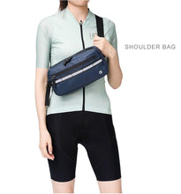 Load image into Gallery viewer, New Handlebar Bag Bicycle Bags Frame Pannier Bag Waterproof Multifunction Portable Shoulder Bag Bike Accessories Multifunction Bike Handlebar Bag Front Bicycle Frame Bag Waterproof Shoulder Bag Handbag Waist Bag
