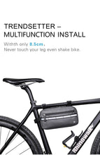 Load image into Gallery viewer, New Handlebar Bag Bicycle Bags Frame Pannier Bag Waterproof Multifunction Portable Shoulder Bag Bike Accessories Multifunction Bike Handlebar Bag Front Bicycle Frame Bag Waterproof Shoulder Bag Handbag Waist Bag
