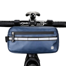 Load image into Gallery viewer, New Handlebar Bag Bicycle Bags Frame Pannier Bag Waterproof Multifunction Portable Shoulder Bag Bike Accessories Multifunction Bike Handlebar Bag Front Bicycle Frame Bag Waterproof Shoulder Bag Handbag Waist Bag
