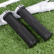 Load image into Gallery viewer, New Handlebar Cover Grips Rubber Soft Anti-Skid Cycling Bike Grips Mountain Road Bike Lock On Handle End Grips Handlebar Lockable Mountain Antiskid Shockproof Aluminum Alloy Locking Ring Comfy Soft TPR Rubber Handlebar
