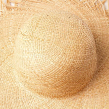 Load image into Gallery viewer, New Handmade Women Straw Sun Hats Large Wide Flat Top Wide Hat Beach Hat Lady Holiday Sun Protection Hat Girls Quality Natural Outdoor Sun Caps For Holiday Vintage Design Hat
