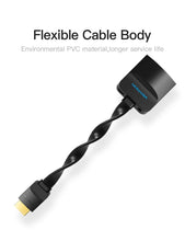 Load image into Gallery viewer, New HDMI To VGA Adapter Digital To Analog Video Audio Converter Cable Gold-Plated HDMI To VGA Adapter Black Design 1080p For Laptop TV Projector Gaming
