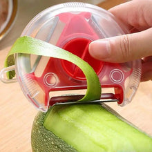 Load image into Gallery viewer, New Incredible Magic Trio Peeler Set Slicer Stainless Steel Peeler Shredder Cutter Multi Peel Blade Kitchen Tool
