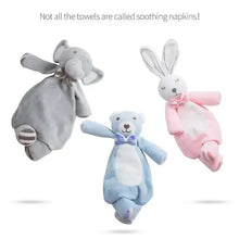 Load image into Gallery viewer, New Incredible Stuffed Toys Soft Animal Rabitt Kids Toy Soothe Appease Towel Saliva Plush Toy for Sleep Pacify Toy Infants Newborn Doll Baby Toys 0 12 Months
