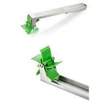 Load image into Gallery viewer, New Incredible Watermelon Cutter Multi Melon Knife Slicer Cutting Machine Stainless Steel Windmill Fruit Household Artifact Kitchen Tool
