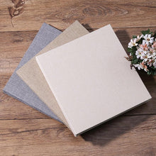 Load image into Gallery viewer, New Linen 16inch DIY Photo Album Lovers Birthday Gift Wedding Photos Baby Photo Album Scrapbook Paper Crafts Albums Refillable Notebook Photo Album
