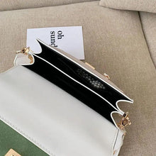 Load image into Gallery viewer, New Look Contrast Color Scrub Leather Crossbody Bags For Women And Girls Simple Chain Shoulder Bag , Purses And Handbags For Ladies
