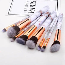 Load image into Gallery viewer, New Luxurious 12/8/5pcs Eye Lip Makeup Brushes Set Eyebrow Comb Eyelash Sponge Eyeshadow Silicone Face Mask Edge Control Brush Cosmetics
