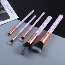 Load image into Gallery viewer, New Luxurious 12/8/5pcs Eye Lip Makeup Brushes Set Eyebrow Comb Eyelash Sponge Eyeshadow Silicone Face Mask Edge Control Brush Cosmetics
