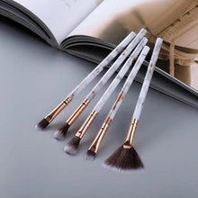 Load image into Gallery viewer, New Luxurious 12/8/5pcs Eye Lip Makeup Brushes Set Eyebrow Comb Eyelash Sponge Eyeshadow Silicone Face Mask Edge Control Brush Cosmetics
