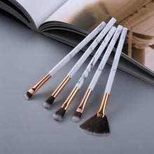 Load image into Gallery viewer, New Luxurious 12/8/5pcs Eye Lip Makeup Brushes Set Eyebrow Comb Eyelash Sponge Eyeshadow Silicone Face Mask Edge Control Brush Cosmetics
