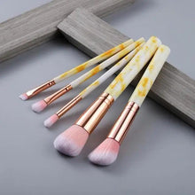 Load image into Gallery viewer, New Luxurious 12/8/5pcs Eye Lip Makeup Brushes Set Eyebrow Comb Eyelash Sponge Eyeshadow Silicone Face Mask Edge Control Brush Cosmetics
