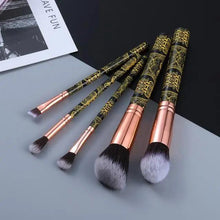 Load image into Gallery viewer, New Luxurious 12/8/5pcs Eye Lip Makeup Brushes Set Eyebrow Comb Eyelash Sponge Eyeshadow Silicone Face Mask Edge Control Brush Cosmetics
