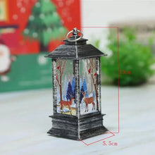 Load image into Gallery viewer, New Luxurious Christmas Ornament LED Lamp Desktop Hanging Santa Claus Elk Lantern Xmas Home Party Decoration Prop Lights Kids Gift
