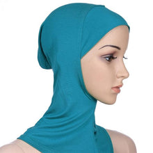 Load image into Gallery viewer, New Luxury Fashion Winter Soft Colorful Inner Hijab Cap Muslim Turban Hijab Caps Muslim Under Scarf  Women Lightweight Hijab Bonnet Muslim Women Elegant Scarf Turbans Head For Women Women's Hijabs Hijab Caps Hat For Women
