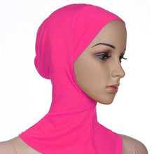Load image into Gallery viewer, New Luxury Fashion Winter Soft Colorful Inner Hijab Cap Muslim Turban Hijab Caps Muslim Under Scarf  Women Lightweight Hijab Bonnet Muslim Women Elegant Scarf Turbans Head For Women Women's Hijabs Hijab Caps Hat For Women

