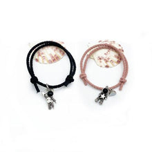 Load image into Gallery viewer, New Magnet Couple Bracelet Star Astronaut Bracelet Attractive Fashion Star Magnetic Bracelets For Couples Jewelry Gifts Set For Bestfriend Girlfriend Boyfriend Women Men
