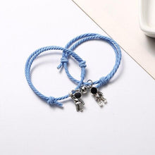Load image into Gallery viewer, New Magnet Couple Bracelet Star Astronaut Bracelet Attractive Fashion Star Magnetic Bracelets For Couples Jewelry Gifts Set For Bestfriend Girlfriend Boyfriend Women Men
