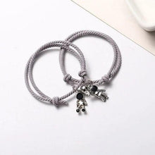 Load image into Gallery viewer, New Magnet Couple Bracelet Star Astronaut Bracelet Attractive Fashion Star Magnetic Bracelets For Couples Jewelry Gifts Set For Bestfriend Girlfriend Boyfriend Women Men
