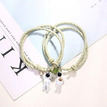 Load image into Gallery viewer, New Magnet Couple Bracelet Star Astronaut Paired Bracelet Attractive Fashion Star Magnetic Bracelets For Couples Jewelry Gifts Set For Couple Bestfriend Girlfriend Boyfriend Women Men
