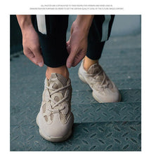 Load image into Gallery viewer, New Men's Breathable Mesh Sneakers Spring Fashion Luxury Shoes Black White Mens Shoes Casual Shoes Modern Sneaker Design Summer Outdoor Running Sneakers

