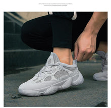 Load image into Gallery viewer, New Men's Breathable Mesh Sneakers Spring Fashion Luxury Shoes Black White Mens Shoes Casual Shoes Modern Sneaker Design Summer Outdoor Running Sneakers
