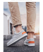 Load image into Gallery viewer, New Men's Flats High Quality Casual Shoes Handmade Shoes Casual Sports Flats Men Lightweight Comfortable Walking Shoes Outdoor Walking Sneakers For Mens
