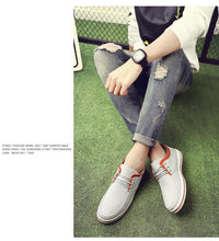 Load image into Gallery viewer, New Men's Flats High Quality Casual Shoes Handmade Shoes Casual Sports Flats Men Lightweight Comfortable Walking Shoes Outdoor Walking Sneakers For Mens
