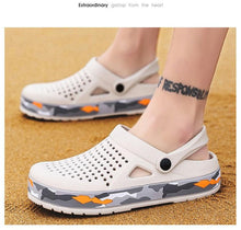 Load image into Gallery viewer, New Mens Shoes Sandals Summer Slippers Unisex Garden Clogs Shoes Casual Slippers Womens Mens Quick Drying Sandals Summer Anti-Slip Beach Shoes
