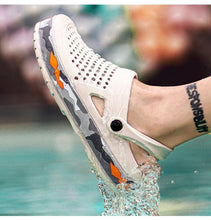 Load image into Gallery viewer, New Mens Shoes Sandals Summer Slippers Unisex Garden Clogs Shoes Casual Slippers Womens Mens Quick Drying Sandals Summer Anti-Slip Beach Shoes
