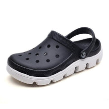 Load image into Gallery viewer, New Mens Summer Slippers Beach Sandals Jelly Shoes Men Outdoor Sandals Hollow Clogs Adjustable Garden Slippers House Shoes Durable Lightweight Beach Clogs
