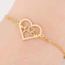 Load image into Gallery viewer, New Modern Elegant Stainless Steel Luxury Bracelet For Women Lovely Animal Butterfly Elephant Strand Bracelets Bangles Jewelry Accessories
