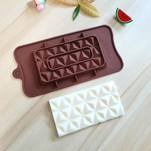 Load image into Gallery viewer, New Non Stick Silicone Chocolate Mold Square Shape 3D Reusable Cake Tools Non-stick Jelly And Candy Kitchen Baking Accessories Silicone Mold For Candy Chocolate Cake Jelly And Pudding Set
