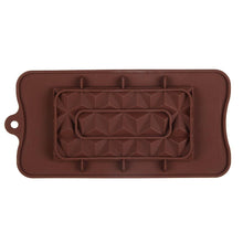 Load image into Gallery viewer, New Non Stick Silicone Chocolate Mold Square Shape 3D Reusable Cake Tools Non-stick Jelly And Candy Kitchen Baking Accessories Silicone Mold For Candy Chocolate Cake Jelly And Pudding Set
