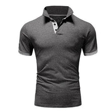 Load image into Gallery viewer, New Polo Shirt Men Summer Cool Men's Shirts Sleeve Polo Business Clothes Luxury Men Tee Shirt Polos  women's short sleeves Summer Men's T-shirt Short Sleeved Lapel Casual T-shirt for Male Half Sleeve Tops
