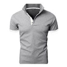 Load image into Gallery viewer, New Polo Shirt Men Summer Cool Men's Shirts Sleeve Polo Business Clothes Luxury Men Tee Shirt Polos  women's short sleeves Summer Men's T-shirt Short Sleeved Lapel Casual T-shirt for Male Half Sleeve Tops
