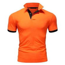 Load image into Gallery viewer, New Polo Shirt Men Summer Cool Men's Shirts Sleeve Polo Business Clothes Luxury Men Tee Shirt Polos  women's short sleeves Summer Men's T-shirt Short Sleeved Lapel Casual T-shirt for Male Half Sleeve Tops
