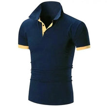 Load image into Gallery viewer, New Polo Shirt Men Summer Cool Men's Shirts Sleeve Polo Business Clothes Luxury Men Tee Shirt Polos  women's short sleeves Summer Men's T-shirt Short Sleeved Lapel Casual T-shirt for Male Half Sleeve Tops

