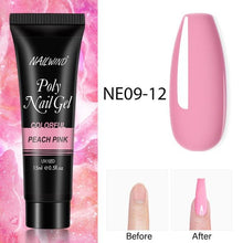 Load image into Gallery viewer, New Poly Nail Polish Gel Extension Glitter Gel Nails Manicure Design UV Reflective Diamond Shine

