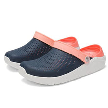 Load image into Gallery viewer, New Sandals Mens Hole Shoes Women Sandals Clogs Unisex Garden Shoes Gray Water Shoes Lightweight Sandals Slip On Summer Beach Pool Shower Shoes
