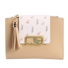 Load image into Gallery viewer, New Short PU Leather Clutch Bags Card Holder Wallet And  Small Coin Purse for Women And Girls
