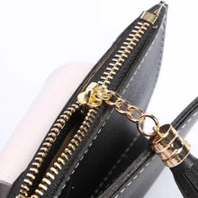 Load image into Gallery viewer, New Short PU Leather Clutch Bags Card Holder Wallet And  Small Coin Purse for Women And Girls
