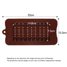 Load image into Gallery viewer, New Silicone Chocolate Mold Triangular Baking Tools Non-Stick Silicone Cake Mould Jelly Candy 3D Molds Kitchen Accessories Break Apart Chocolate Molds Silicone Deep Candy Bar Molds Silicone Shapes

