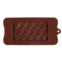 Load image into Gallery viewer, New Silicone Chocolate Mold Triangular Baking Tools Non-Stick Silicone Cake Mould Jelly Candy 3D Molds Kitchen Accessories Break Apart Chocolate Molds Silicone Deep Candy Bar Molds Silicone Shapes
