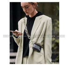 Load image into Gallery viewer, New Sparkling Thick Metal Chain Shoulder Bag Bike Wallet, Mini Bag, Coin Purse. Fashionable Women Pack Leather Crossbody Bags
