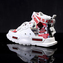 Load image into Gallery viewer, New Sport Mens High Quality Sneakers Breathable Lightweight Red Basketball Luxury Fashion Running Sneakers Non Slip Tennis Sport Athletic Walking Workout Sneakers
